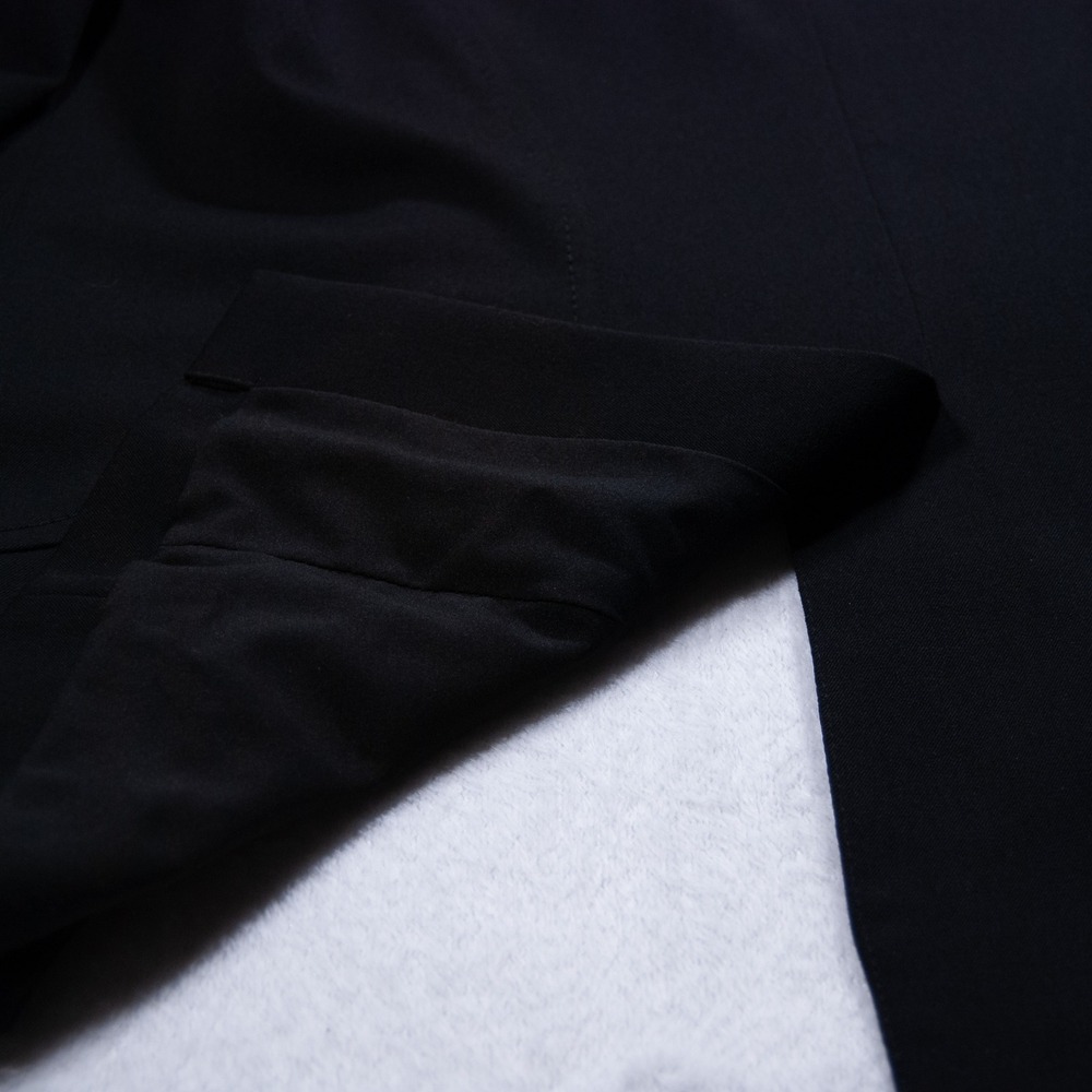 White House‎ Black Market Black One Button Blazer Suit Jacket Size 4 - Picture 10 of 11
